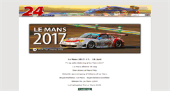 Desktop Screenshot of 24h-le-mans.dk